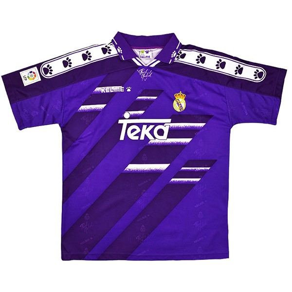 Tailandia Camiseta Real Madrid Segunda Retro 1994 1996 Purpura